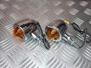 Chrome Bullet Style from Triumph Custom Parts